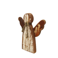 Anioł z drewna egzotycznego 28cm